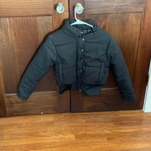Black bomber/puffer jacket